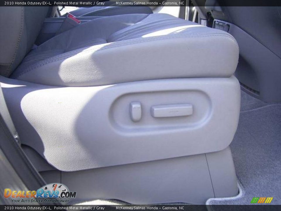 2010 Honda Odyssey EX-L Polished Metal Metallic / Gray Photo #22