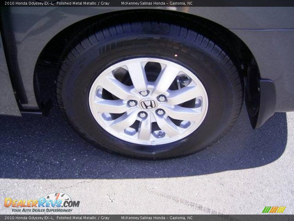 2010 Honda Odyssey EX-L Polished Metal Metallic / Gray Photo #29