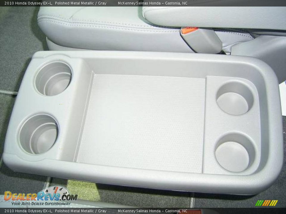2010 Honda Odyssey EX-L Polished Metal Metallic / Gray Photo #30