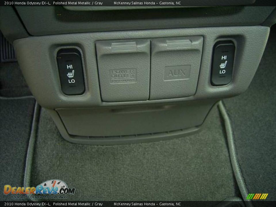 2010 Honda Odyssey EX-L Polished Metal Metallic / Gray Photo #31