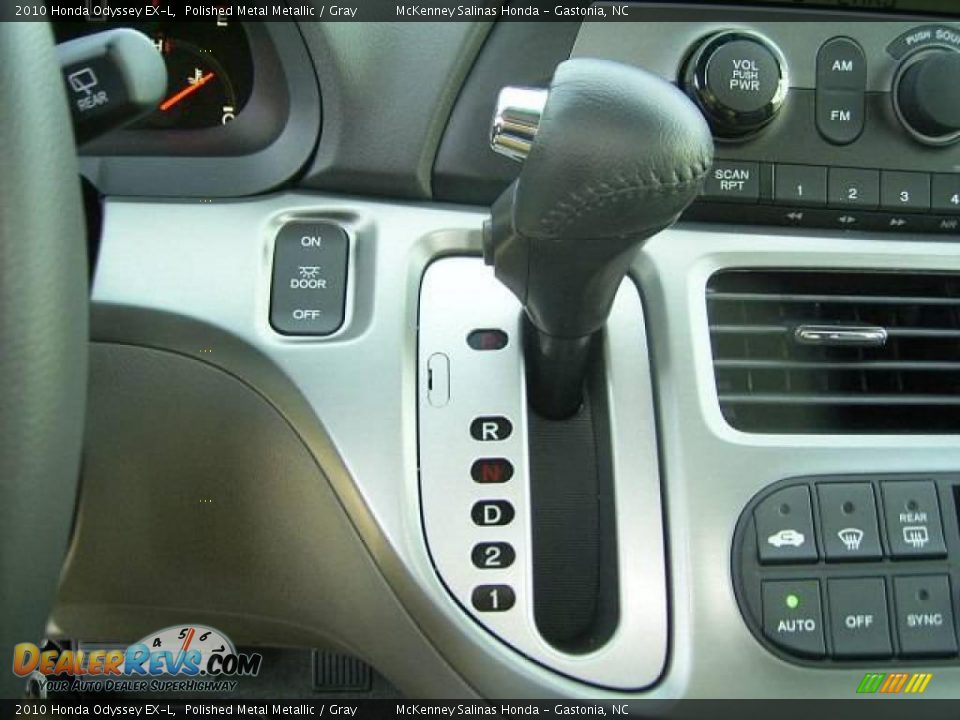 2010 Honda Odyssey EX-L Polished Metal Metallic / Gray Photo #34