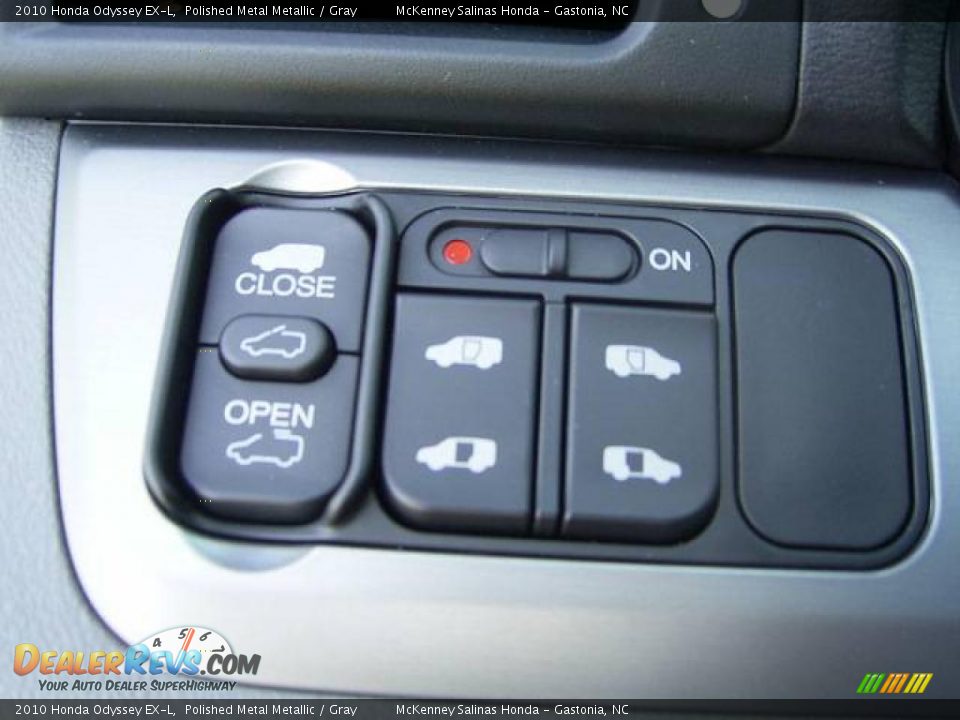 2010 Honda Odyssey EX-L Polished Metal Metallic / Gray Photo #35
