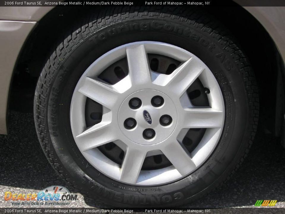 2006 Ford Taurus SE Arizona Beige Metallic / Medium/Dark Pebble Beige Photo #9