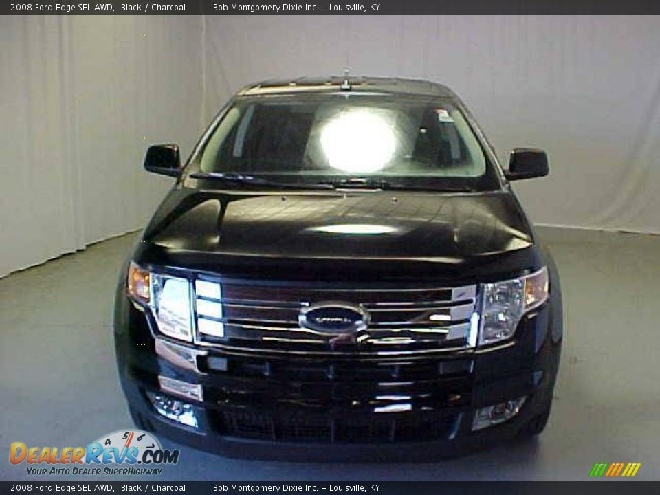 2008 Ford Edge SEL AWD Black / Charcoal Photo #2