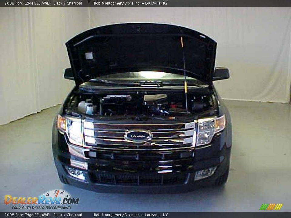2008 Ford Edge SEL AWD Black / Charcoal Photo #4