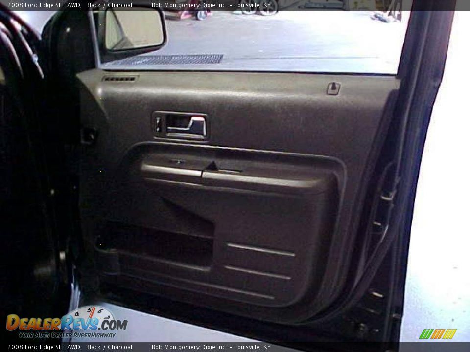 2008 Ford Edge SEL AWD Black / Charcoal Photo #6