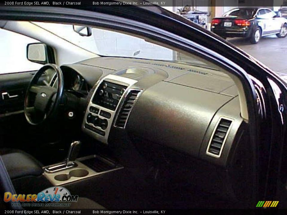 2008 Ford Edge SEL AWD Black / Charcoal Photo #7