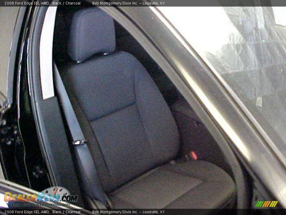 2008 Ford Edge SEL AWD Black / Charcoal Photo #8