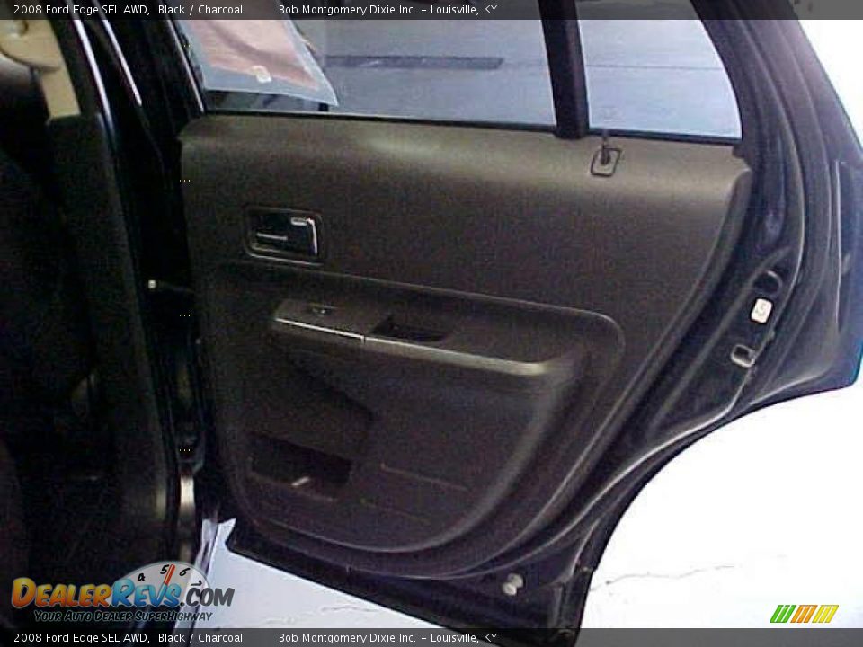 2008 Ford Edge SEL AWD Black / Charcoal Photo #9