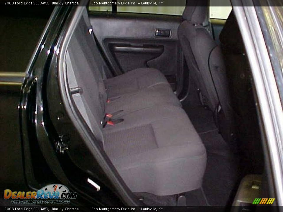 2008 Ford Edge SEL AWD Black / Charcoal Photo #10