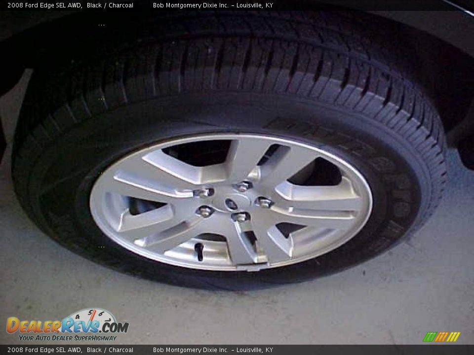 2008 Ford Edge SEL AWD Black / Charcoal Photo #11