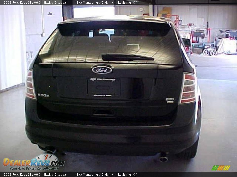 2008 Ford Edge SEL AWD Black / Charcoal Photo #13