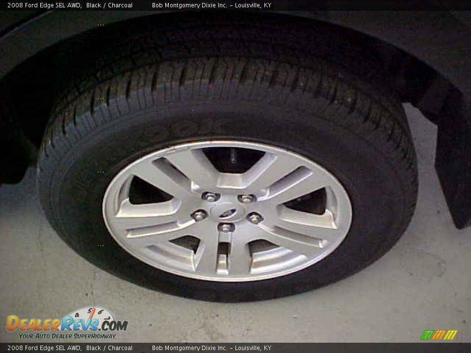 2008 Ford Edge SEL AWD Black / Charcoal Photo #14