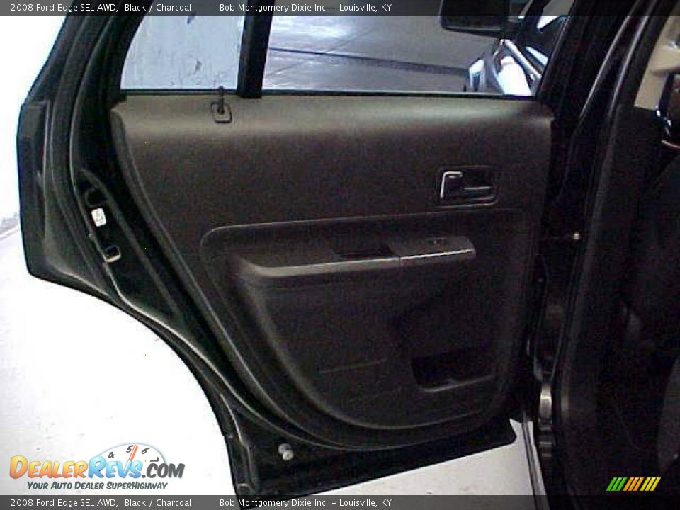 2008 Ford Edge SEL AWD Black / Charcoal Photo #15