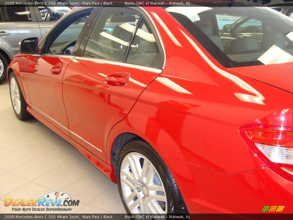 2008 Mercedes-Benz C 300 4Matic Sport Mars Red / Black Photo #5