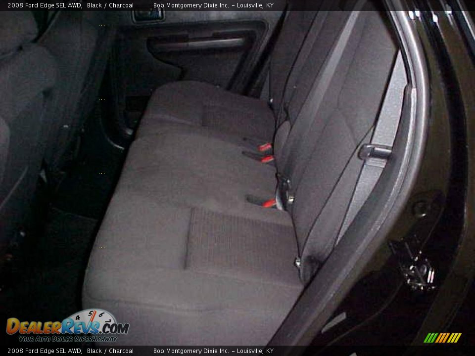2008 Ford Edge SEL AWD Black / Charcoal Photo #16