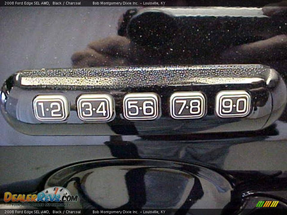 2008 Ford Edge SEL AWD Black / Charcoal Photo #17