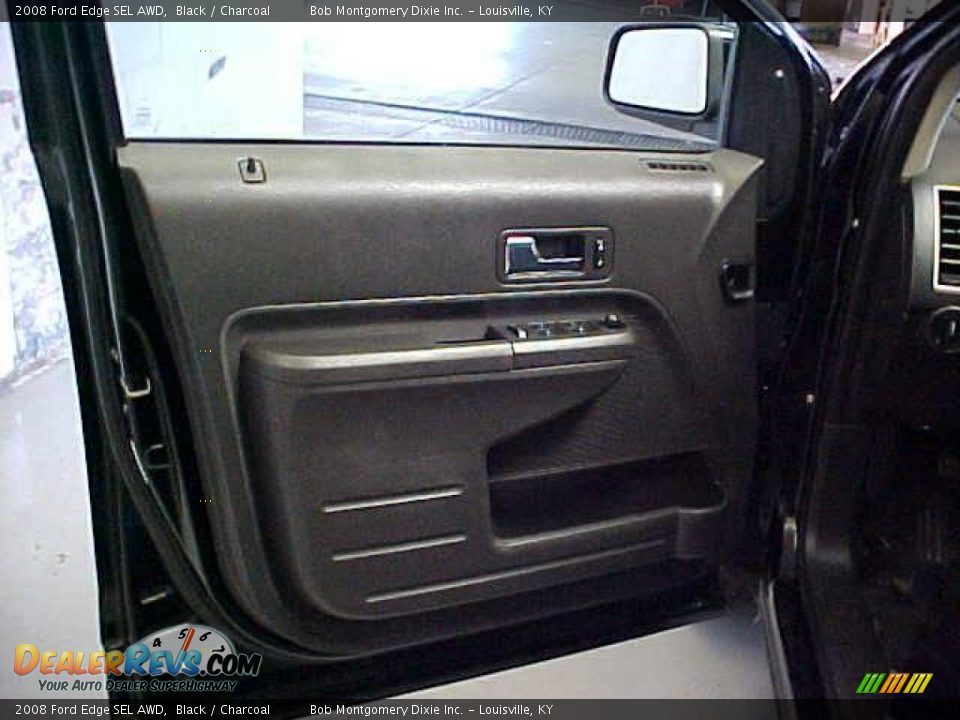 2008 Ford Edge SEL AWD Black / Charcoal Photo #18