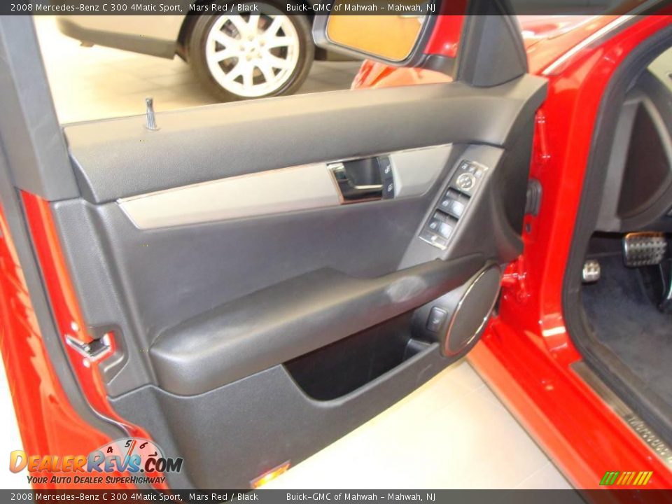 2008 Mercedes-Benz C 300 4Matic Sport Mars Red / Black Photo #9