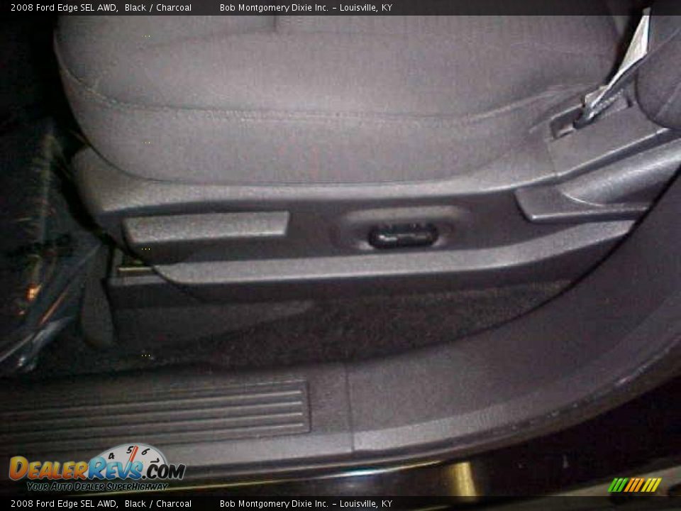 2008 Ford Edge SEL AWD Black / Charcoal Photo #20