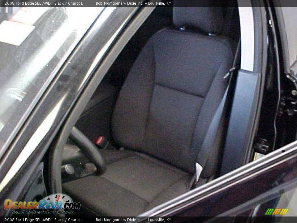 2008 Ford Edge SEL AWD Black / Charcoal Photo #21