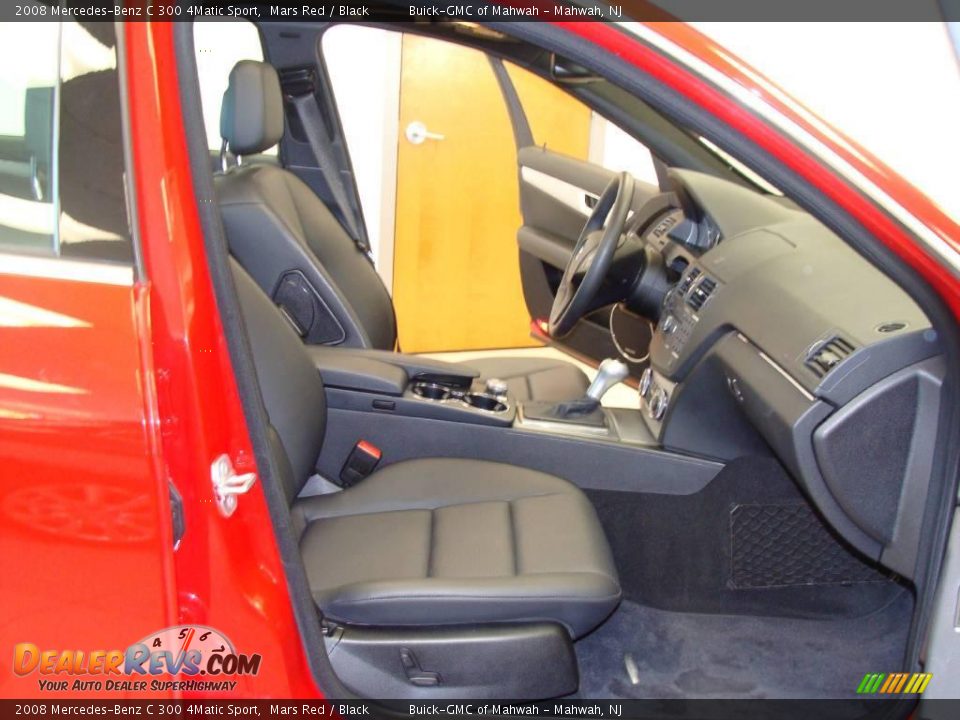 2008 Mercedes-Benz C 300 4Matic Sport Mars Red / Black Photo #12