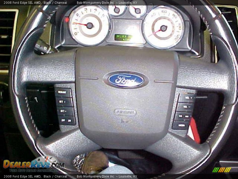 2008 Ford Edge SEL AWD Black / Charcoal Photo #23