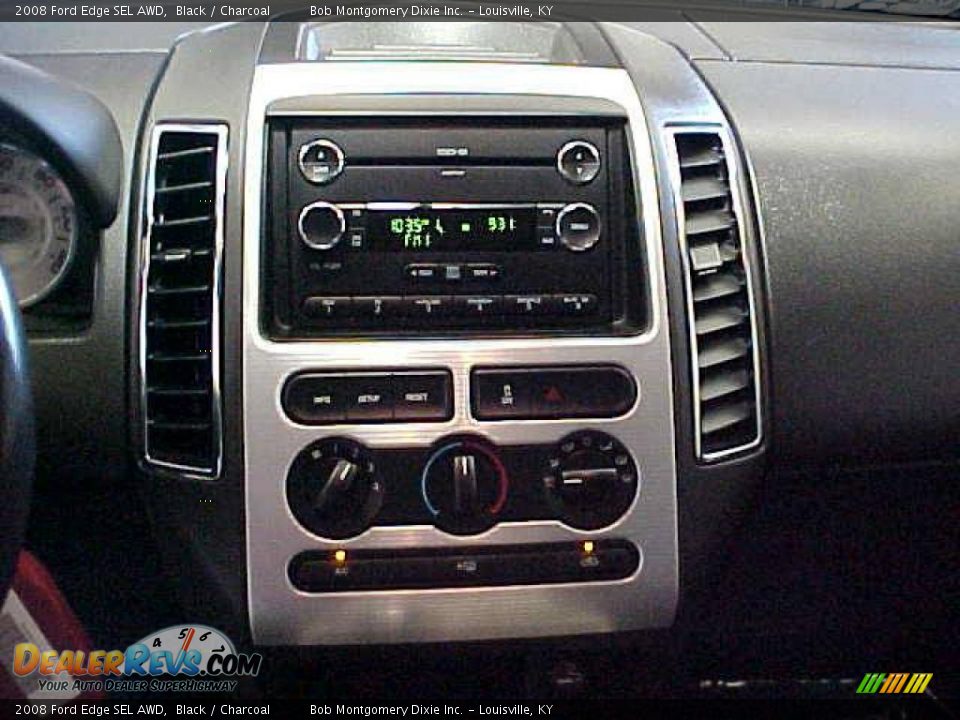 2008 Ford Edge SEL AWD Black / Charcoal Photo #24