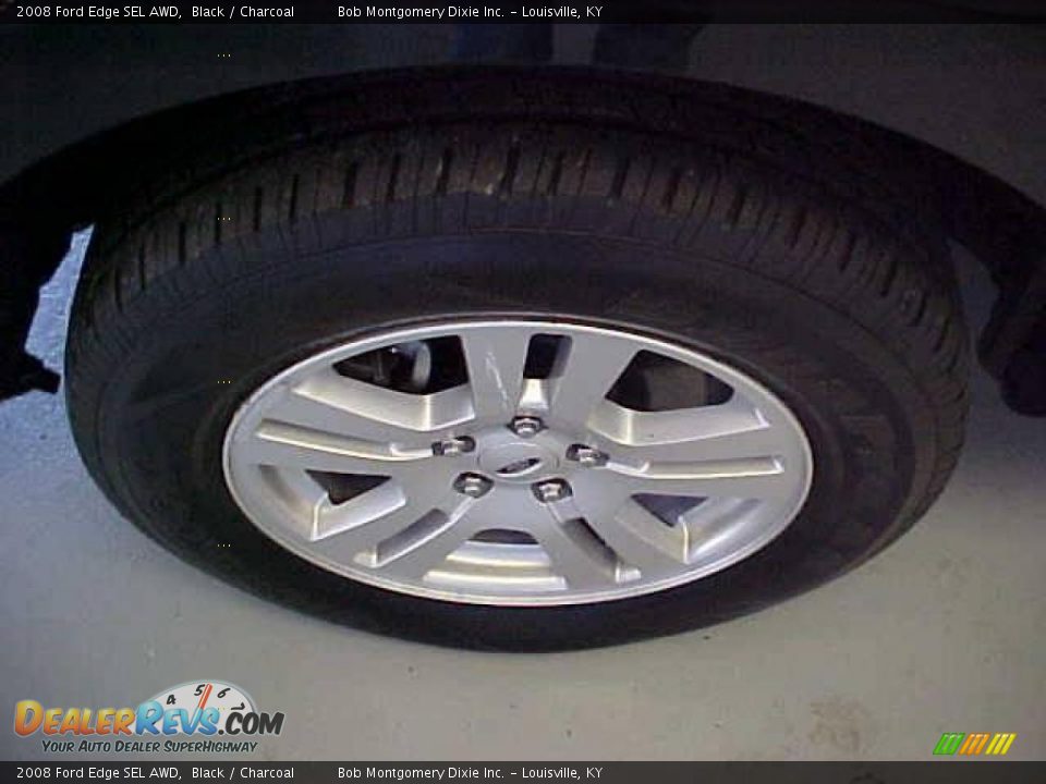 2008 Ford Edge SEL AWD Black / Charcoal Photo #26