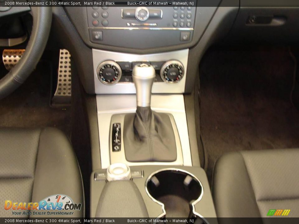 2008 Mercedes-Benz C 300 4Matic Sport Mars Red / Black Photo #16