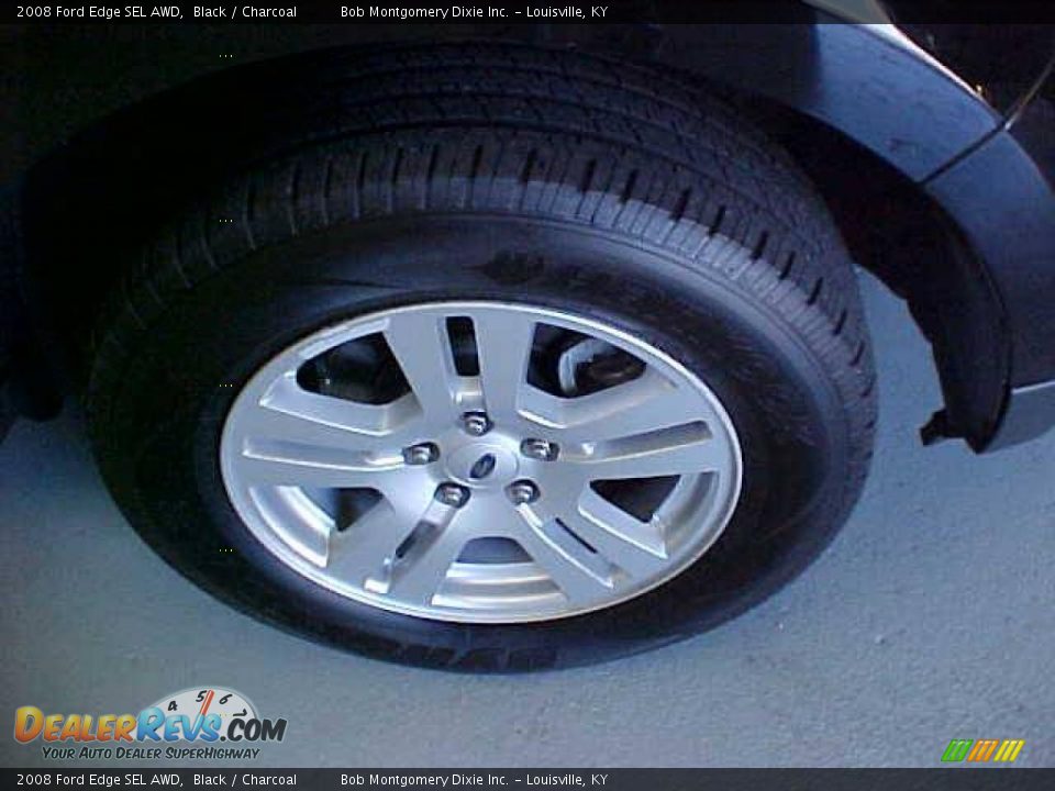 2008 Ford Edge SEL AWD Black / Charcoal Photo #27