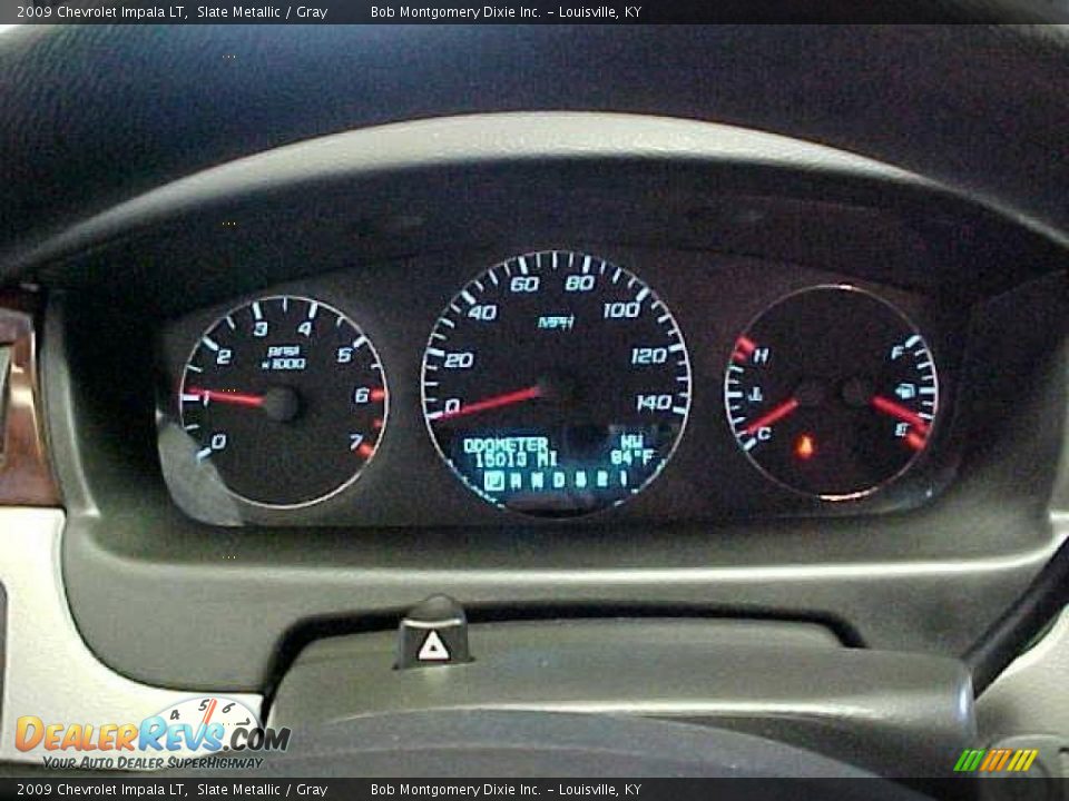 2009 Chevrolet Impala LT Slate Metallic / Gray Photo #25