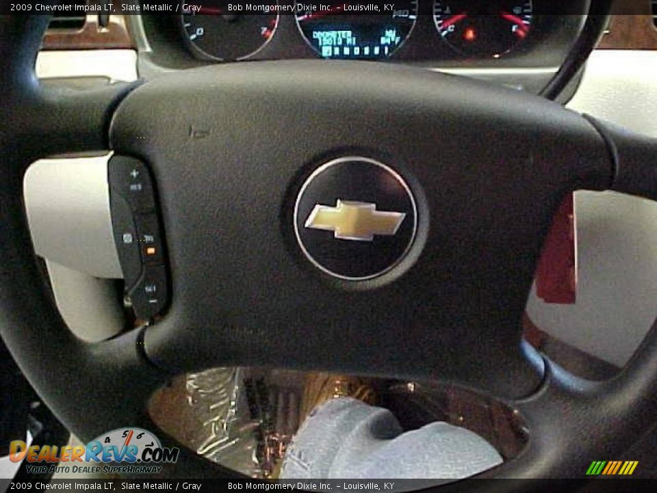 2009 Chevrolet Impala LT Slate Metallic / Gray Photo #26
