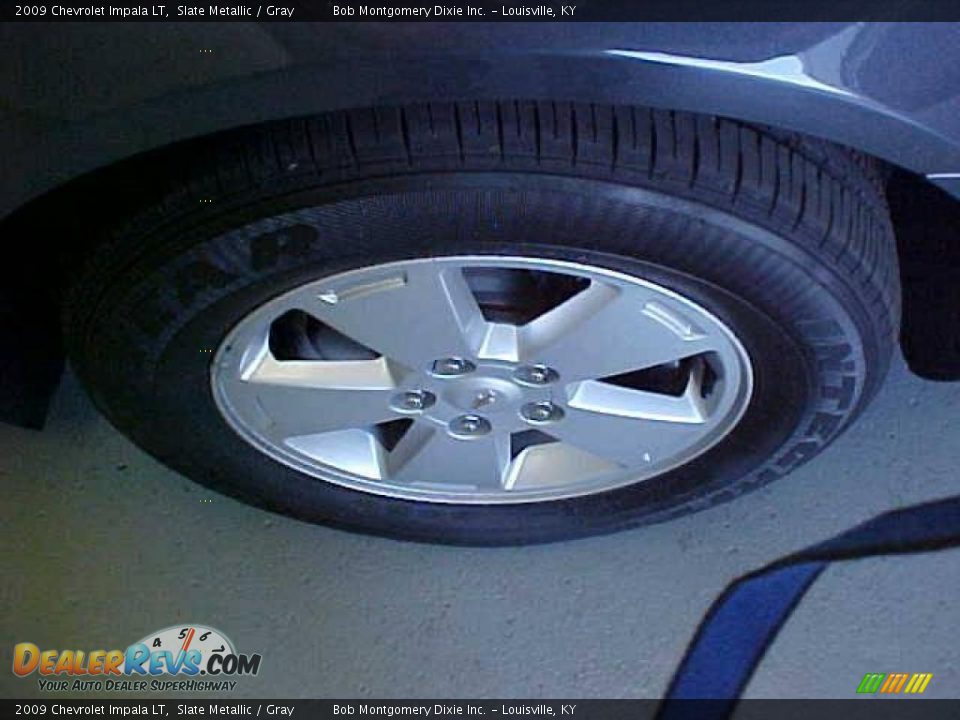 2009 Chevrolet Impala LT Slate Metallic / Gray Photo #31