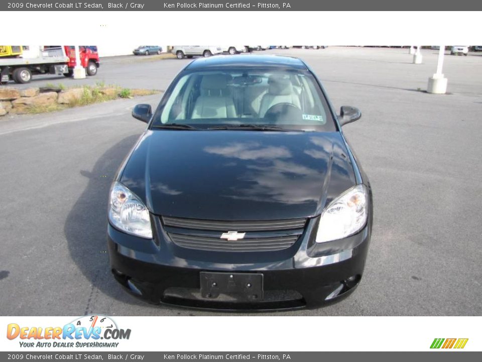 2009 Chevrolet Cobalt LT Sedan Black / Gray Photo #3