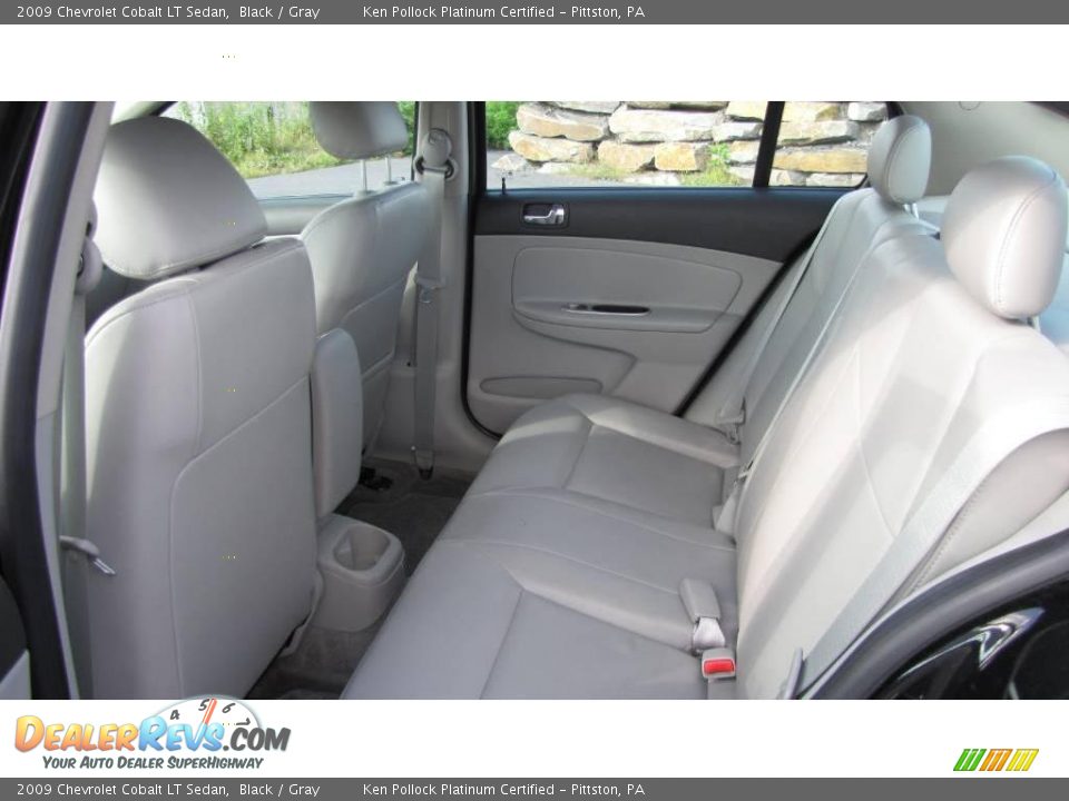 2009 Chevrolet Cobalt LT Sedan Black / Gray Photo #13