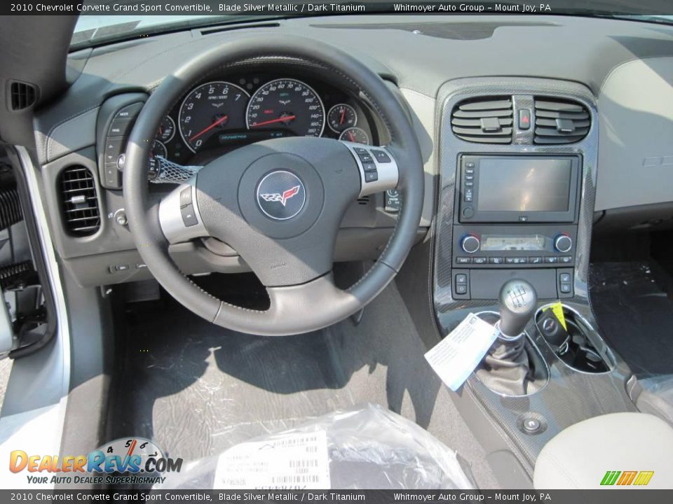 2010 Chevrolet Corvette Grand Sport Convertible Blade Silver Metallic / Dark Titanium Photo #20