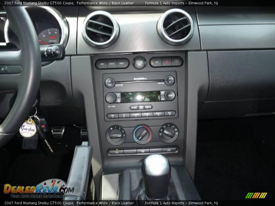 2007 Ford Mustang Shelby GT500 Coupe Performance White / Black Leather Photo #14