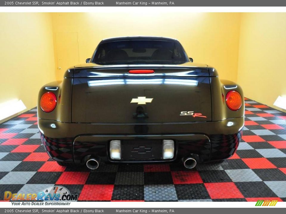 2005 Chevrolet SSR Smokin' Asphalt Black / Ebony Black Photo #5