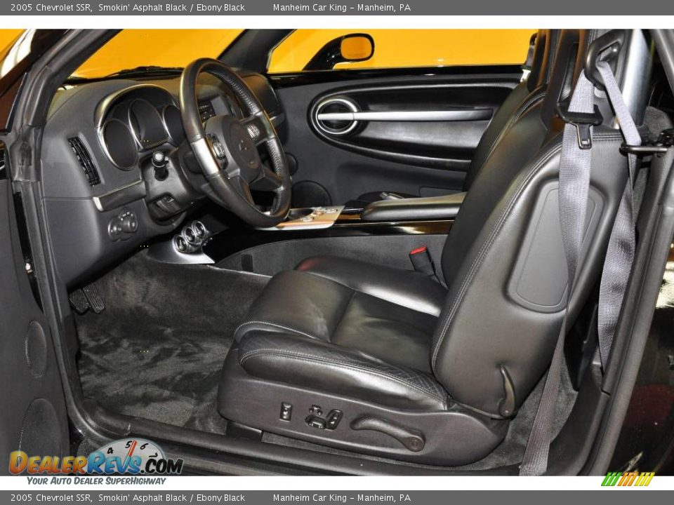 2005 Chevrolet SSR Smokin' Asphalt Black / Ebony Black Photo #9