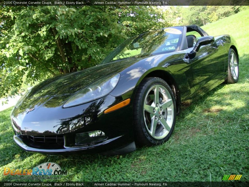 2006 Chevrolet Corvette Coupe Black / Ebony Black Photo #2