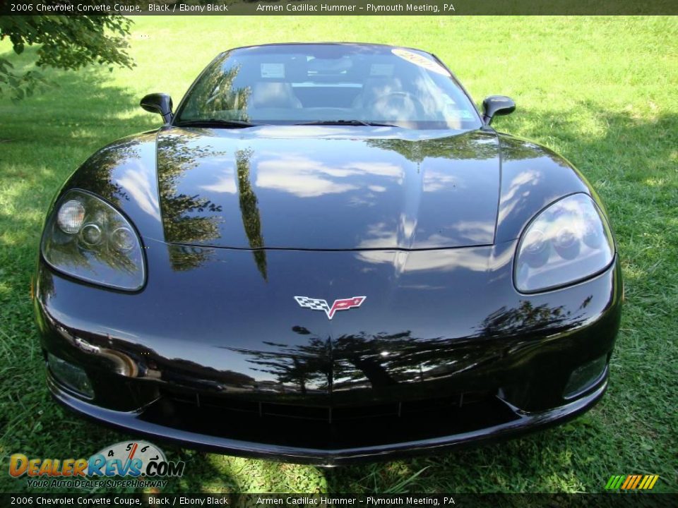2006 Chevrolet Corvette Coupe Black / Ebony Black Photo #3
