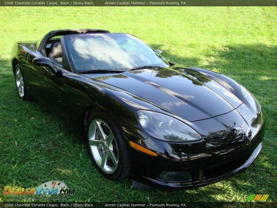2006 Chevrolet Corvette Coupe Black / Ebony Black Photo #4