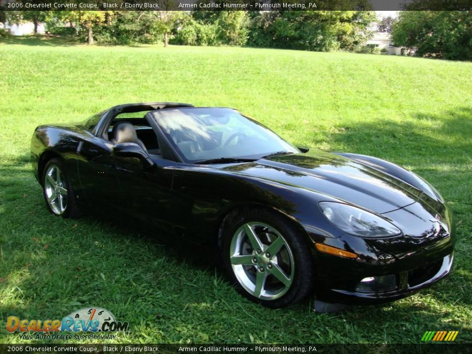 2006 Chevrolet Corvette Coupe Black / Ebony Black Photo #5