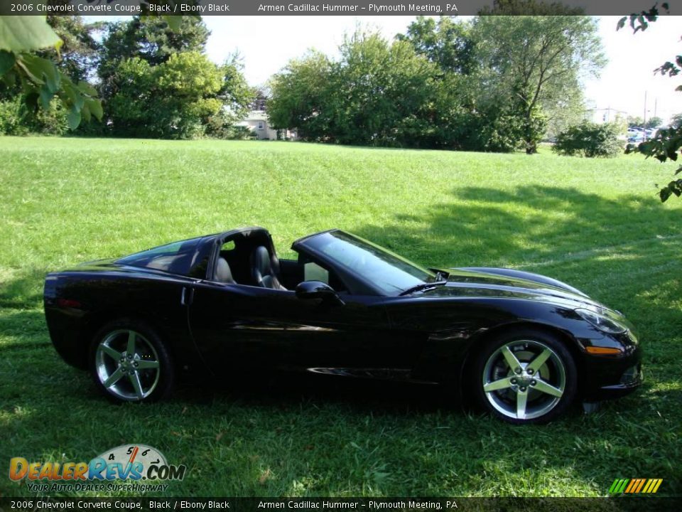 2006 Chevrolet Corvette Coupe Black / Ebony Black Photo #6