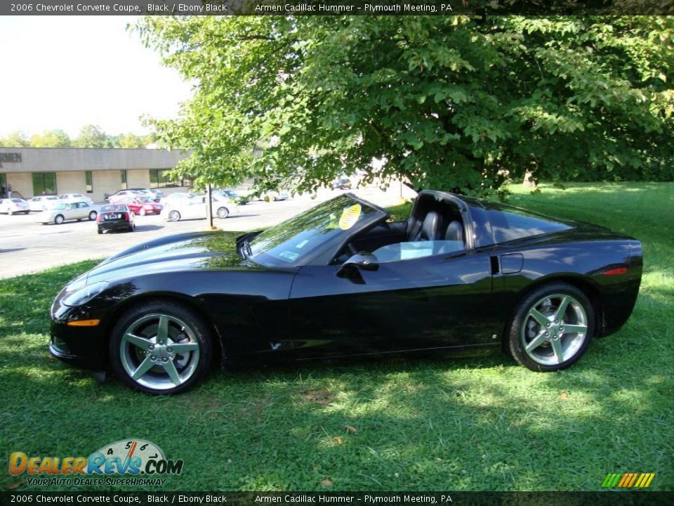 2006 Chevrolet Corvette Coupe Black / Ebony Black Photo #10