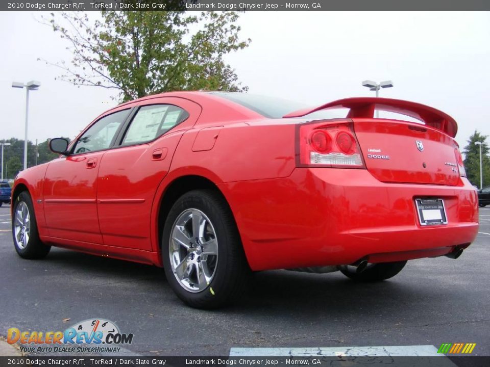 2010 Dodge Charger R/T TorRed / Dark Slate Gray Photo #2