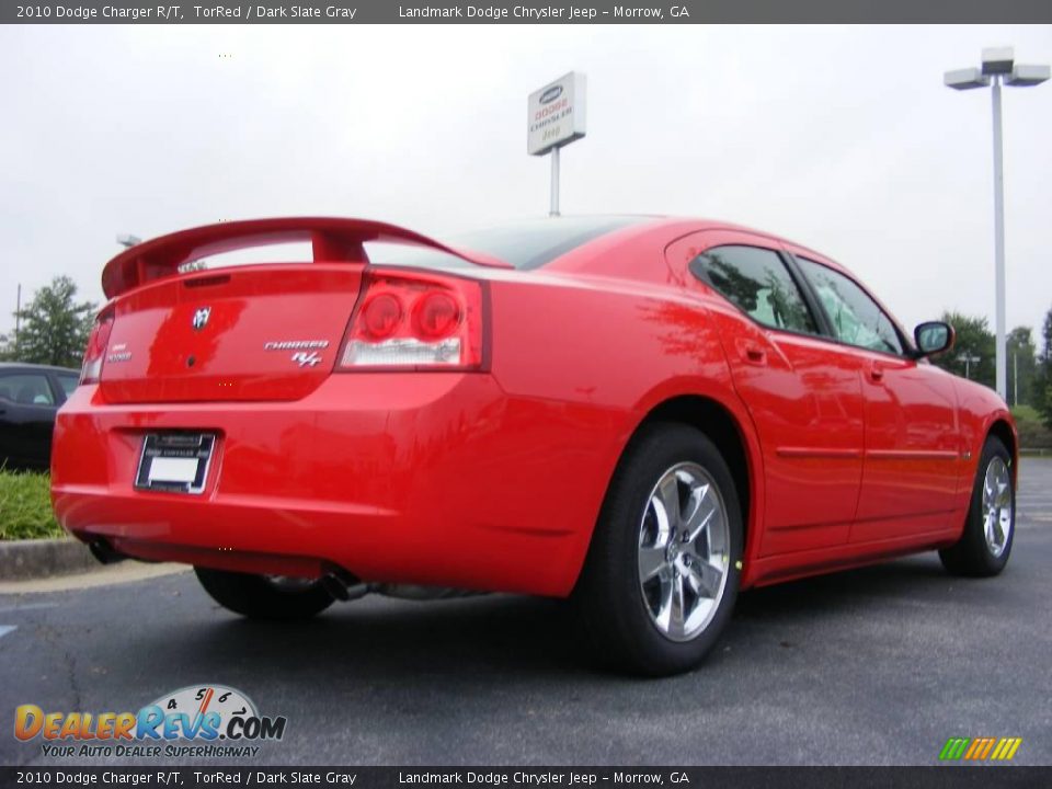 2010 Dodge Charger R/T TorRed / Dark Slate Gray Photo #3