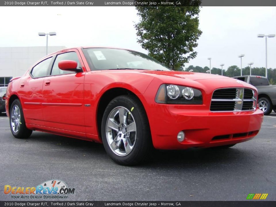 2010 Dodge Charger R/T TorRed / Dark Slate Gray Photo #4