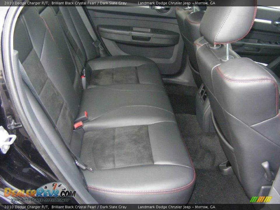 2010 Dodge Charger R/T Brilliant Black Crystal Pearl / Dark Slate Gray Photo #10
